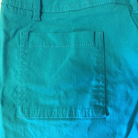 BISOU BISOU "Island Hopper" Turquoise Shorts - Picture 8 of 10